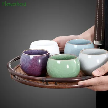 Keraamika Portselan Kung Fu Tee Tassi Teaware Retro Tee Kaussi Kung Fu Tee Sätestatud Tee Tassi Komplekt Hiina Tee Komplekt 7087