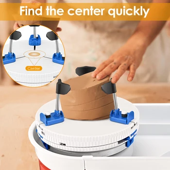 Keraamika Ratta Clip Vahend Ei ole Vaja Leida Center Käsitöö ABS Potteri Keraamiline Savi Polümeer Kraapides Modelleerimine Repair Tööriistad