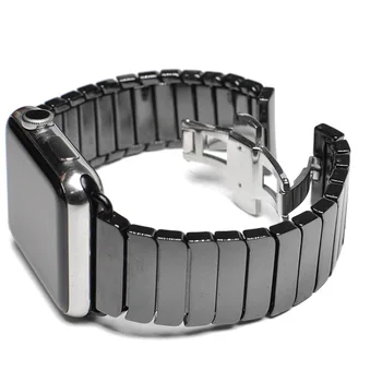 Keraamiline Rihm Apple Watch Band 6 SE 5 4 Käevõru Iwatch Seeria 44mm 40mm 38mm 42mm Roostevaba Terasest Lukk Watchbands 147160