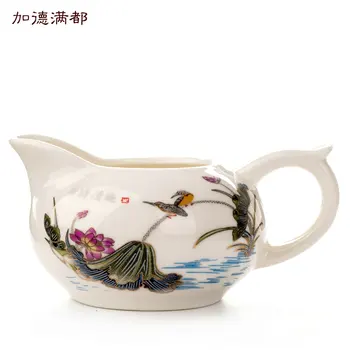 Keraamilised Gongdaobei Kung Fu Teaware Tarvikud Valge Portselan Tee Infusers Tee Nõud Käsitsi Valmistatud Tee Pot Drinkware Teetseremoonia 124767