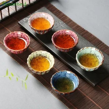 Keraamilised Portselanist Tee Tassi Komplekt Teaware Drinkware Kung Fu Tee Tassi Sätestatud Tee Kaussi Zen Tee Set Ring Cup