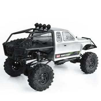 Kiire 1/10 2.4 G 4WD Veekindel Harjatud Mööda Off-Road Rock Crawler Rada Platvormidele Veoauto Lumeinimene Suur puldiga Autod