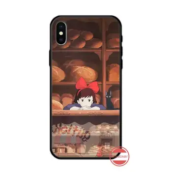 Kiki ' s Delivery Service armas anime tüdruk Telefon Case for iPhone 11 12 pro XS MAX 8 7 6 6S Pluss X 5S SE 2020 XR