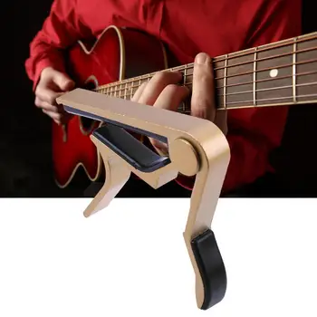 Kitarri Tarvikud Alumiinium Guitar Tuner Klamber Professionaalne Klahv Vallandada Capo Akustiliste Elektrilised Muusikariistad 136814