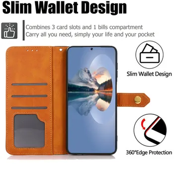 Klapp Nahast Rahakott Case For Samsung Galaxy A02 2021 Luksus Magnet Kaardi Book Cover Galaxy A02S puhul Galaxy A02S A 02 S Funda