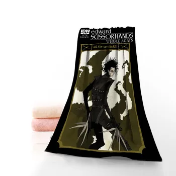 Klassikaline Film Edward Scissorhands Mood Kohandatud Trükitud Puuvillane Rätik Näo/Bath Towels Microfiber Kangas Lapsed, Mehed, Naised