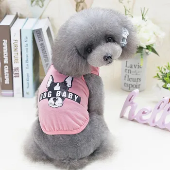 Koera riided pet riided suvel veste, Ameerika, Jaapani ja korea klassikaline lemmikloomade rõivad uus 2020. aasta tähestikku koera veste Teddy kutsikas