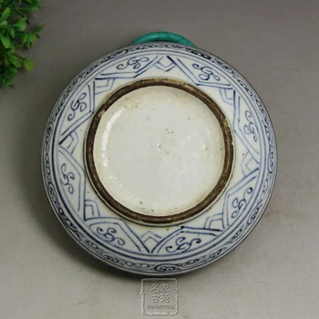 Kogumise peen antiikne portselan kohta Ming ja Qing Dünastiate Käsitöö makrell värvitud Rouge box Kodu Sisustamiseks handicr 42816
