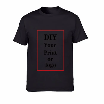 Kohandatud Suvel Print T-särk, Meeste, Lapsed, Beebi DIY Photo Logo Brand Tops Üliõpilaste Vabaaja Lapsed Disaini Brändi Logo/Pilt Custom