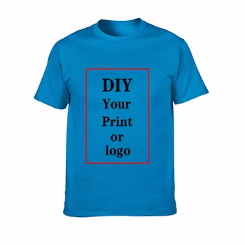Kohandatud Suvel Print T-särk, Meeste, Lapsed, Beebi DIY Photo Logo Brand Tops Üliõpilaste Vabaaja Lapsed Disaini Brändi Logo/Pilt Custom