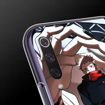 Koomiks Anime Jujutsu Kaisen Jaoks Xiaomi Mi 11i 11 10i 10T 10 9T 9SE 9 8 A3 CC9 CC9E Lisa 10 Lite Pro Ultra Soft Telefoni Puhul