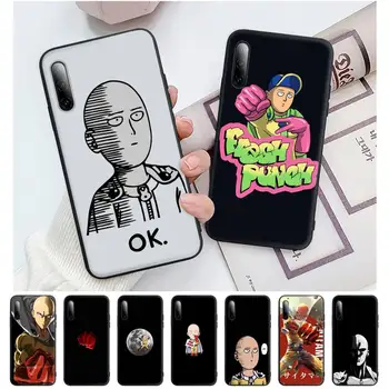 Koomiks Anime Üks Punch Mees Must Silikoonist mobiiltelefoni Kate Puhul Redmi S2 5 Pluss 4X 6 7 8 9 5A 6A 7A 8A 9A