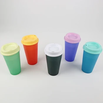 Korduvkasutatavad Värviga Kohvi Tassi Kuuma Veega Reageerivad Kuumusele Microwaveable Joogid Kruus Leibkonna Isiksuse Drinkware