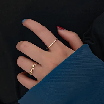 Korea Uus Trendikas Pearl Ringi Rõngaste Komplektid Naiste Mood Käed Ehted Sõrme Sõrmus Hulgimüük