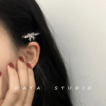 Korea Vibu Headpiece Hairbands Naiste Juuksed Clip Scrunchie Tarvikud 2020 Tüdrukute Peapael Topelt Tukk Soeng klambri külge 6844