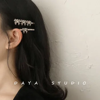 Korea Vibu Headpiece Hairbands Naiste Juuksed Clip Scrunchie Tarvikud 2020 Tüdrukute Peapael Topelt Tukk Soeng klambri külge