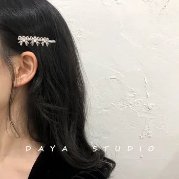 Korea Vibu Headpiece Hairbands Naiste Juuksed Clip Scrunchie Tarvikud 2020 Tüdrukute Peapael Topelt Tukk Soeng klambri külge