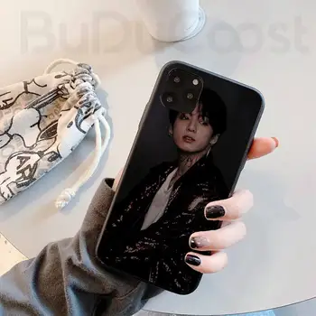 Korea laulja boy star Jungkook Coque Telefon Case For iphone 11 Pro 11 Pro Max X-XR, XS MAX 7 8 plus 6s pluss 5s 2020 se Kaas