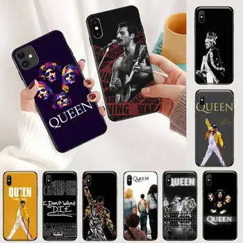 Kuninganna bänd Freddie Mercury luksuslik kõrge kvaliteediga Telefoni Juhul funda iphone 5 5s 5c se 6 6s 7 8 plus x xs xr 11 pro max 39976