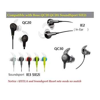 Kuum Asendage Müra Isolatsiooni Kõrvad Ekstrakt Kiht Mugavuse Kõrvad Bose Kõrva Vihjeid Qc20 Qc20I QC30 Soundsport Sie2 Sie2 IE2 Ie3