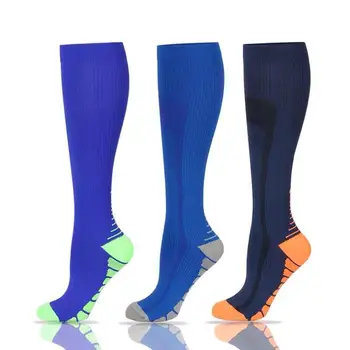 Kvaliteet Uue Kompressiooni Sokid Nool Muster Reie Kõrge Toru Sokid Sport Sokid Meeste Sokid, Naiste Töötab Sokke Kingitused