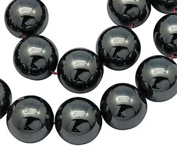 Käevõru, kaelakee hft34t 12mm Must Hematiit Lahtise palli Helmed crystal Tulemused Sobivad crystal Kaelakee, Käevõru