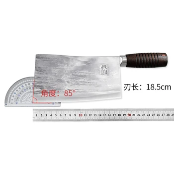Käsitsi sepistatud luu raiumine kirves lihunikunoad spetsiaalne nuga lõikamiseks suur luud luu nuga chef special noad Tang Nuga 5CR15MOV