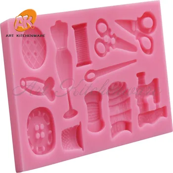 Käärid Kööginõud Tööriistad 3D Silikoon Fondant Hallituse Kook Dekoreerimiseks Baby Silikoonist Tööriist Seep Hallituse Cupcake Kaunistused SM-306