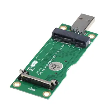 Kõrge Kvaliteediga Mini Wireless PCI-E Kaardi Pesa USB-Adapter SIM-8Pin jaoks WWAN/LTE Moodul PCIE Ärkaja Jaoks BTC Kaevandamine Kaevur