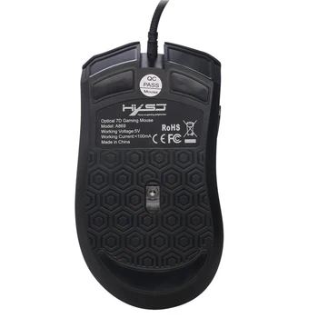 Kõrge Kvaliteediga Professionaalset Wired Gaming Mouse 7 Nuppu 3200DPI LED Optiline Arvuti Hiir Gamer Hiirte Jaoks Laptop PC Arvuti Gamer 69445