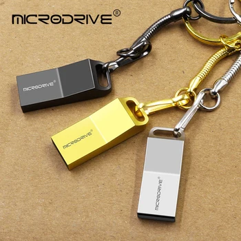 Kõrge Kvaliteediga, täiesti Uus Hõbedane Metallist pendrive USB Flash drive 64GB 32GB 16GB, 8GB 4GB 3 värvid usb-disk pen mälupulgad usb võti