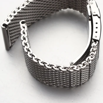 Kõrge kvaliteediga 316L roostevabast terasest watchband solid metal bänd, breitling AB2010 Kella rihm mens luksus 22 24mm silma käevõru