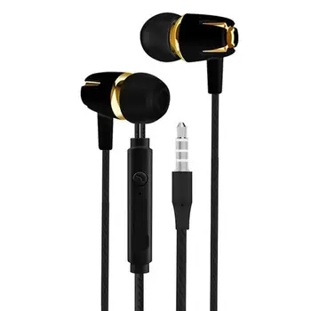 Kõrva Kuular Töötab Sport Kõrvaklappide Juhtmega Earplug Mikrofoniga Peakomplekti jaoks Android-IOS-i