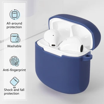 Kõrvaklapid Kaas Lollipods Traadita Bluetooth-Earbuds Täis karpi Shell Kõrvaklappide Kaitse Ümbris