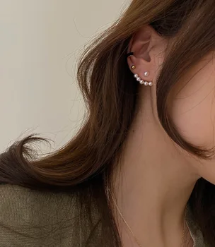 Kõrvarõngad Kõrva Mood Ehteid Pearl Helmed Armas Stud Earings Pärlid Naiste Korea Kuld Kõrvarõngas Kõrva Augustamine Ehted