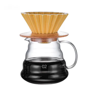 Külma Keeta Kohvimasin Kohvi Komplekt Keraamiline V60 Kohvi Filter Cup Pilv Poti Kohvi Coffeepot Multi-Color Kohvi Lehter 179308
