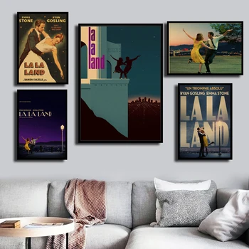 LA LA MAA Classic TV-Seeria Filmi High-End Plakati Kvaliteediga Lõuend Retro Maalikunst Seinamaal Pilt Magamistuba Diivan Home Decor