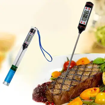 LCD Digitaalne Toidu Termomeeter BBQ Elektroonilise Toidu Keetmiseks Probe Liha Vett, Piima, Liha Termomeeter Köök Tööriistad Dropshipping