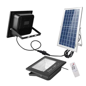 LED Aed Solar LED Tuled Väljas Päikese Lamp on Veekindel ip66 Solar Turvalisus Kerge floodlihgt tähelepanu keskpunktis seperable paneel siseruumides