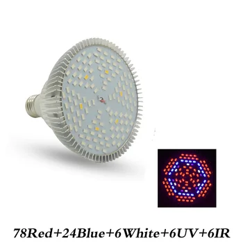 LED Grow Light E27 Täieliku Spektri 28W 30W 50W 80W jaoks Hydroponics Taim Valgust AC85-265V 110V 220V Led Kasvada Lamp