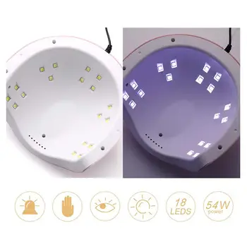 LED Lamp 36W Küünte Kuivati 18 Led-UV Lamp Kuivatamiseks geellakki USB Kaabel Kodus Kasutada Küünte lamp Küüned Vahend Maniküür