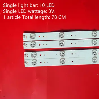 LED40K188 LED40EC290N led backlight LM41-00105A SAM SUNG-CHI396-3228-10-REV1.0-140911 780mm 10lamps