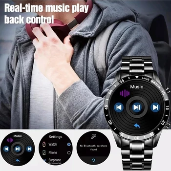 LIGE 2021 Uus Äri Smart Watch Bluetooth Kõne Smartwatch Meeste ja Naiste Veekindel Sport Fitness Käevõru IOS Android Au