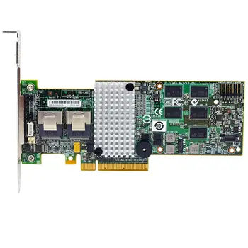 LSI 9260-8i LSI00198 LSIMegaRAID SAS 8 port 512MB vahemälu SFF8087 6Gb RAID0.1.5.6 PCI-E 2.0 X8 Kontroller Kaart
