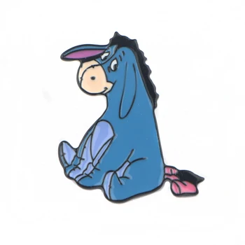 LT836 Anime Pooh Karu Ikoonid Armas Emailiga Pin Badge Karikatuurid Krae Revääri Pin Seljakott Teenetemärgi Ehted Lastele Kingitused