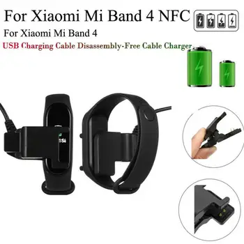 Laadimine USB Kaabel Dock Juhe, Laadija Adapter Asendaja Xiaomi Mi Band 4 Smart Käepaela Tarvikud Mi Band 4
