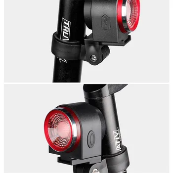 Laetav Jalgratta Tagumine Tuli Piduri Avastatud Bike Saba Lamp Juhtmeta Kaugjuhtimispult Jalgrattasõit Taillight Anti-theft Alarm Bell