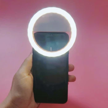 Laetav Valge Ümar Kuju Selfie Ringi Tuli koos 28 LED Helmed Nutikas Telefon Kaamera JHP-Parim