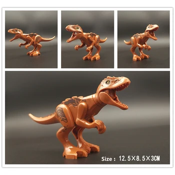 Lapsed Ehitusplokid Mänguasju Koguda Jurassic Dinosauruste Maailm Mudel Tellised Mänguasi Türannosaurus Rex Lastele Poiss Kingitus Dinosaurus