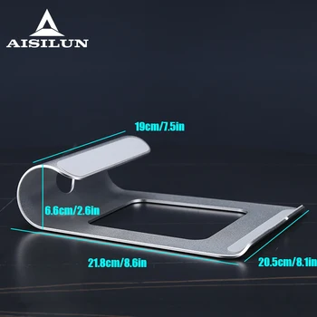 Laptop Stand Alumiinium Tablett Omanik Macbook Air Pro Retina 11 12 13 15 Tolline Sülearvuti Jahutus Paigaldada Lisaseadmed Hoidiku Alus